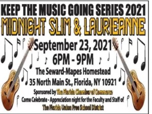 Keep the Music Coming - Featuring Midnight Slim & Laurieanne @ Seward Mapes Homestead | Florida | New York | United States