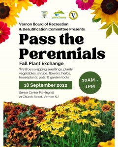 Pass the Perrenials | Plant Swap @ Vernon Municipal Bldg | Vernon | Connecticut | United States