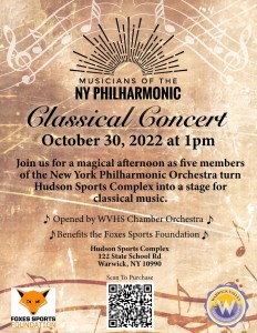 Foxes Sports Foundation Presents | Classical Concert @ Hudson Sports Complex | New York | United States