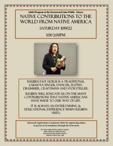 Native American Contributions @ Greenwood Lake Library | Greenwood Lake | New York | United States