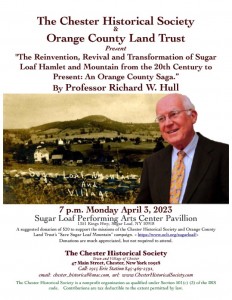 Sugar Loaf History with Dr. Richard Hull @ Sugar Loaf Performing Arts Center | Chester | New York | United States