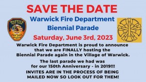 Warwick NY Fire Department Parade @ Village of Warwick | Warwick | New York | United States