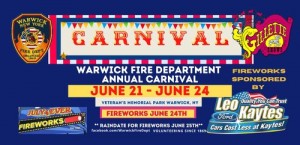 WARWICK FIRE DEPT. ANNUAL CARNIVAL @ Veterans Memorial Park | Warwick | New York | United States