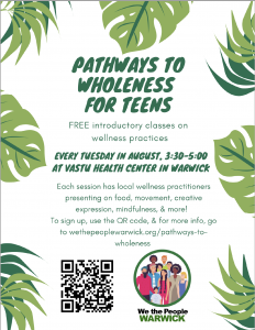 Pathway to Wholeness for Teens @ Vastu Health Center | Warwick | New York | United States