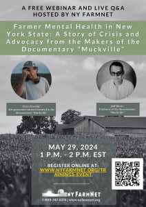 Farmer Mental Health in New York State: A Story of Crisis and Advocacy from the Makers of the Documentary “Muckville”