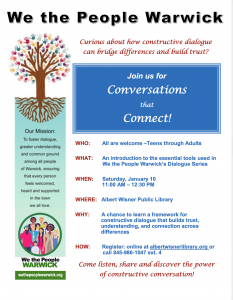 We The People Warwick Presents @ Albert Wisner Public Library,