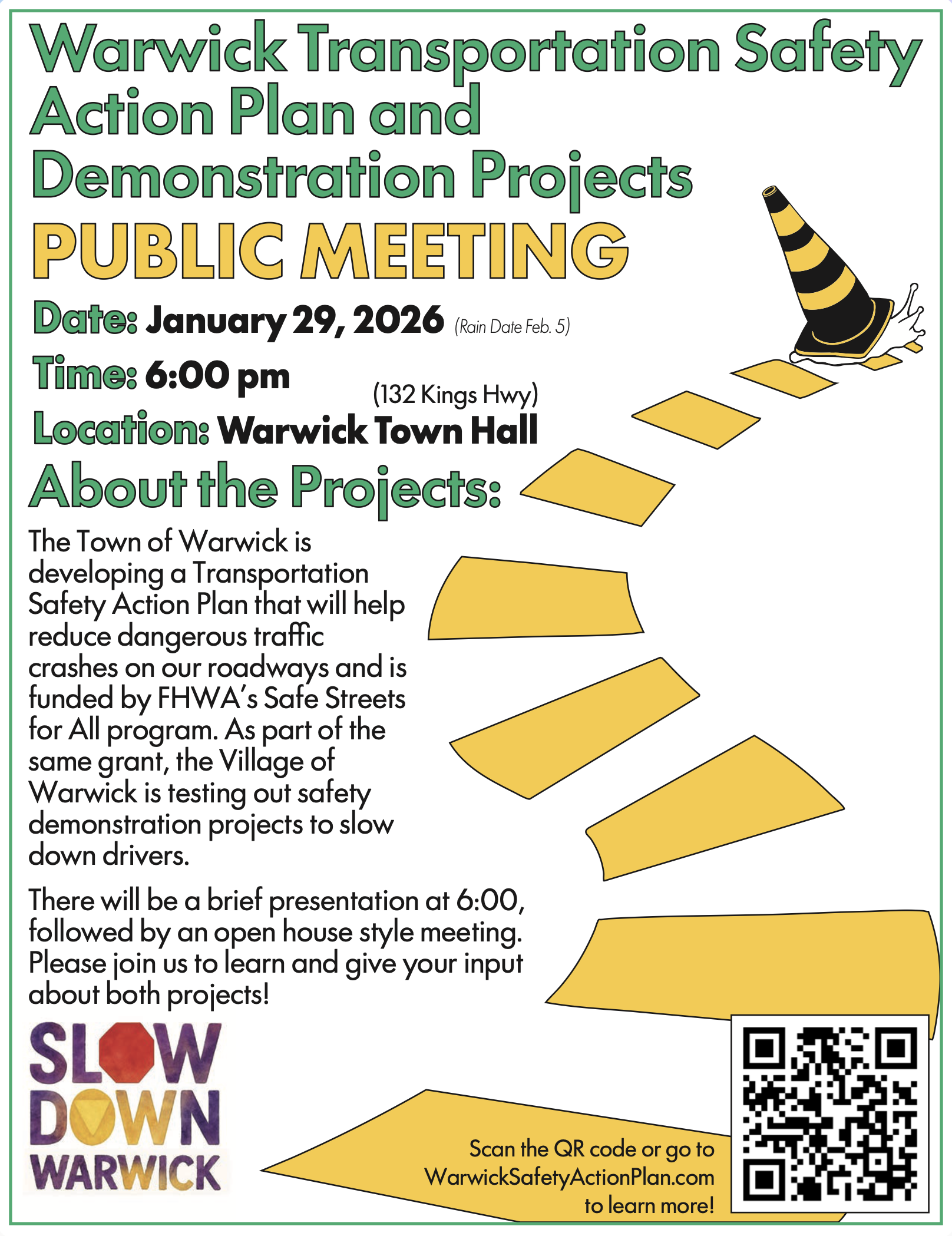 Slow Down Warwick - Jan 29