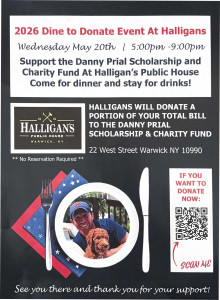 Danny Prial Benefit @ Halligans Pub